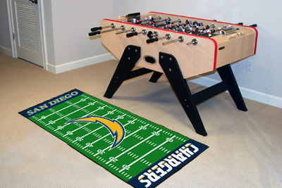 San Diego Chargers Runner Mat