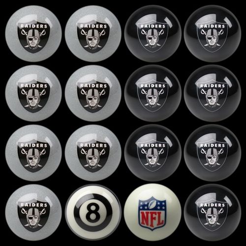 Play 8-Ball with the Oakland Raiders