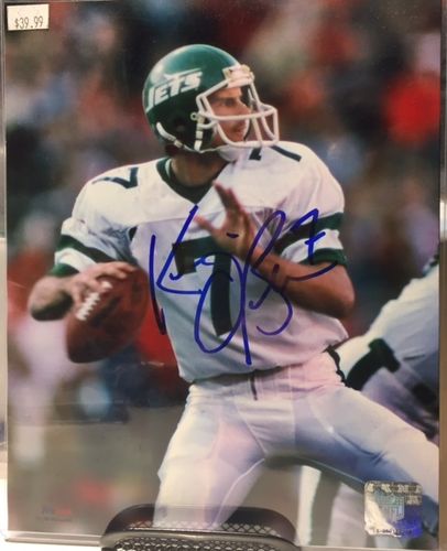 New York Jets Ken O'Brien Autograph 8x10 Photo