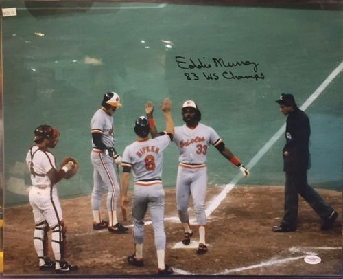 Baltimore Orioles Eddie Murray Autograph 16x20 Photo