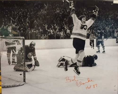 Philadelphia Flyers Bob Clarke Autograph 16x20 Photo