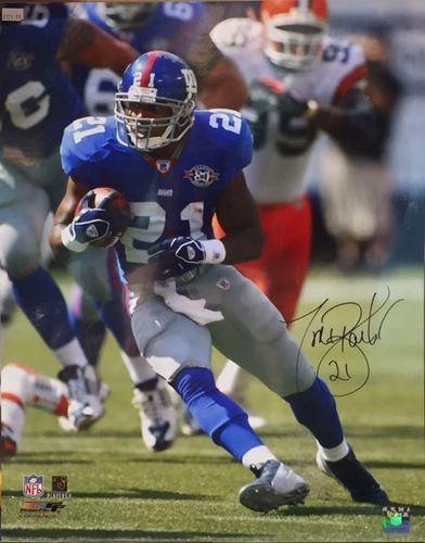 New York Giants Tiki Barber Autograph 16x20 Photo