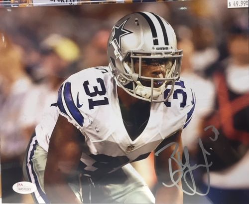 Dallas Cowboys Byron Jones Autographed 8x10 Photo